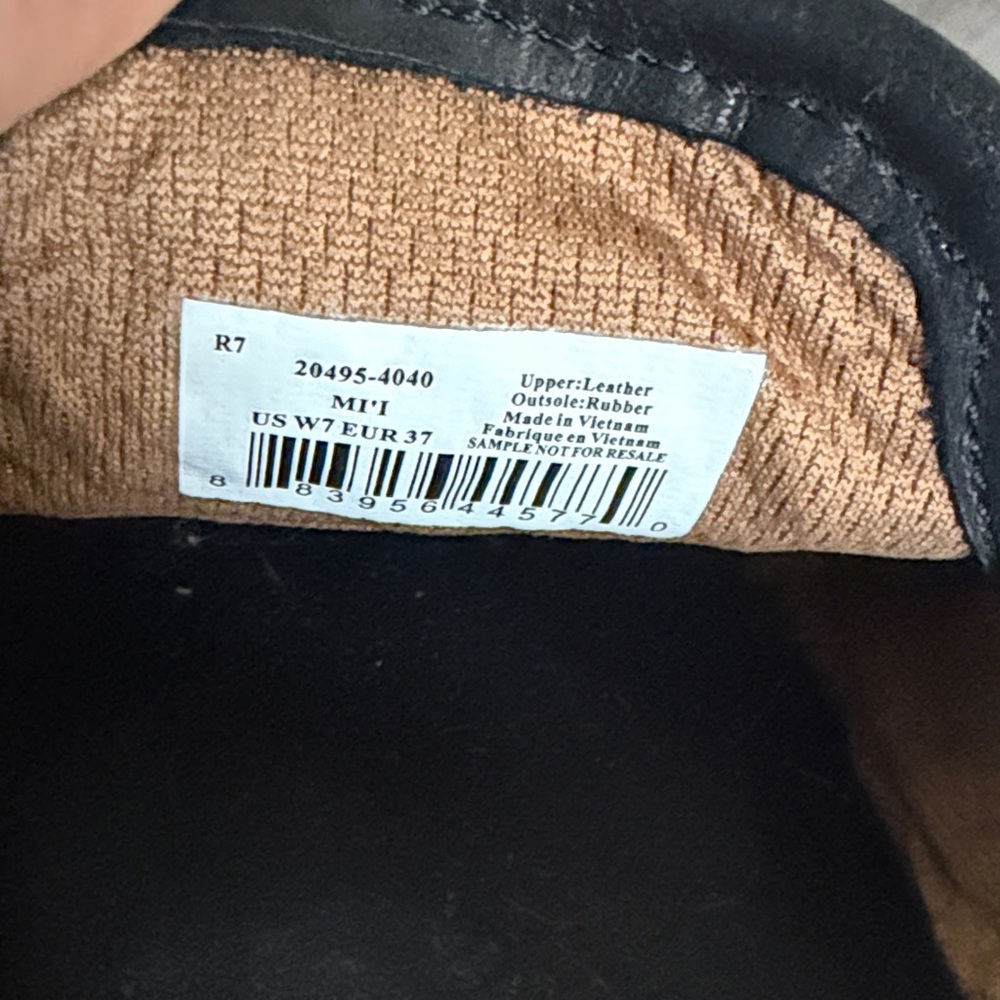 OluKai Black Woven Slip-On Loafers - Picture 3 of 4